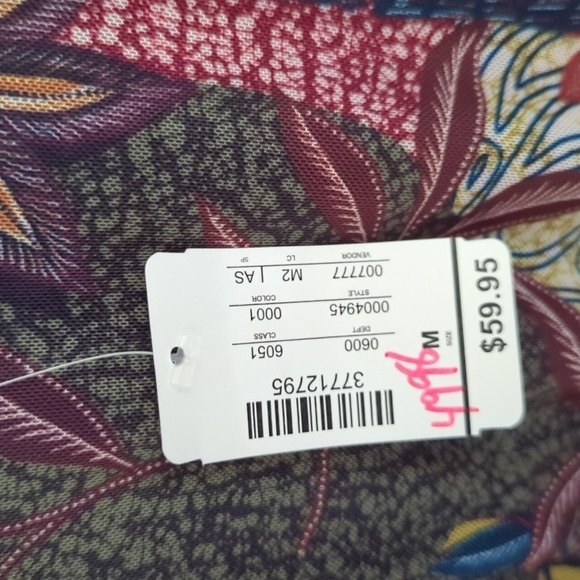 New with Tags Christopher Banks Bohemian Romantic Short Sleeve V Neck Dress Med - Picture 5 of 8